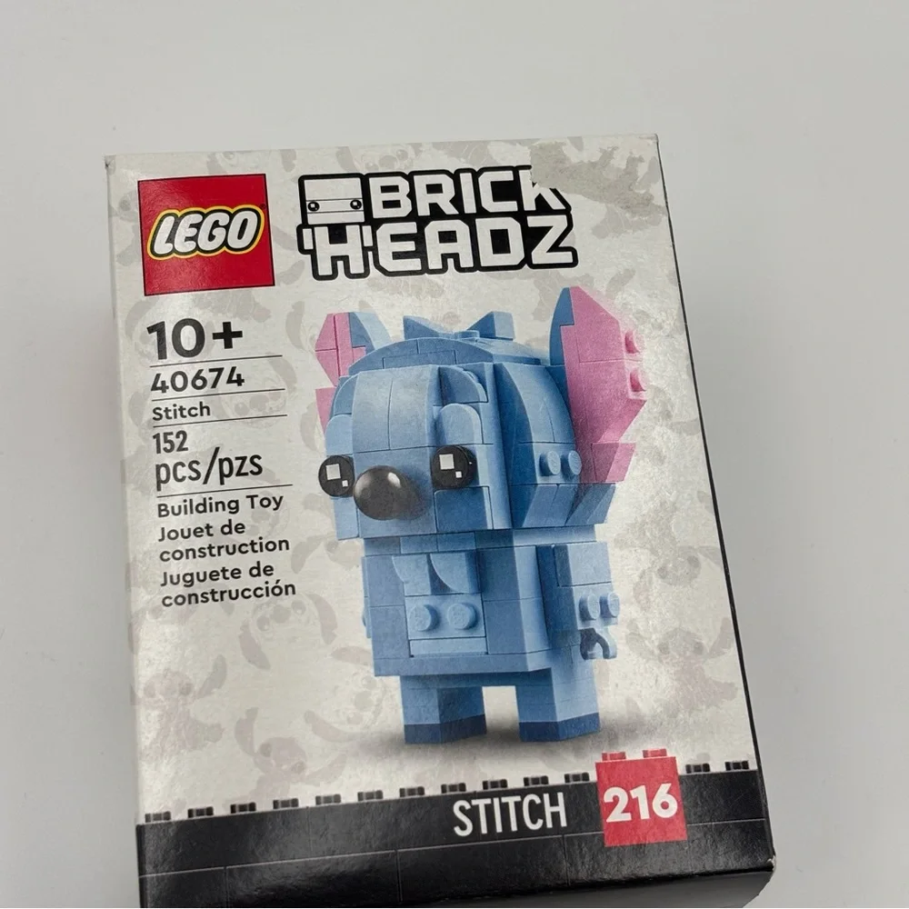 LEGO‎ BrickHeadz Stitch with Blue and Pink Pieces 152pcs  Building Toy